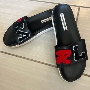 Karl Lagerfeld sandals size 9 woman’s